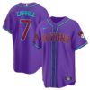 Arizona Diamondbacks Jersey Purple 1 1