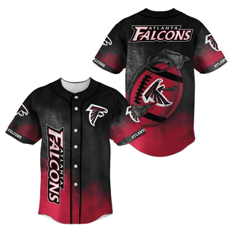 Atlanta Falcons Football Jersey Baseball Custom 1 1