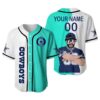 Bad Bunny Custom Dallas Cowboys Jersey Baseball 1 1