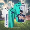 Bad Bunny Custom Dallas Cowboys Jersey Baseball 4 4