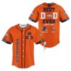 Best Dad Ever Denver Broncos Baseball Jersey Father Gifts 1 1