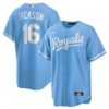 Bo Jackson Kansas City Royals Jersey Light Blue 1 1