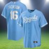 Bo Jackson Kansas City Royals Jersey Light Blue 2 2