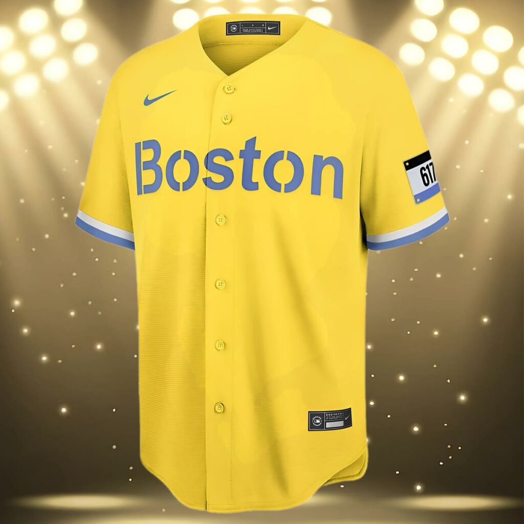 Boston Red Sox City Connect Jersey 3 3