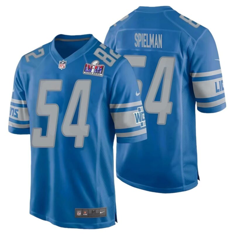 Chris Spielman Detroit Lions Jersey 1 1