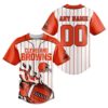 Classic Cleveland Browns Custom Jerseys Baseball 1 1