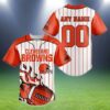 Classic Cleveland Browns Custom Jerseys Baseball 2 2