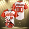 Classic Cleveland Browns Custom Jerseys Baseball 3 3