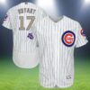 Cubs Gold World Series Jersey White 2 2