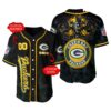 Custom Green Bay Packers Youth Jersey Baseball 1 1