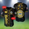 Custom Green Bay Packers Youth Jersey Baseball 2 2