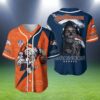 Custom NFL Denver Broncos Baseball Jersey 2 2