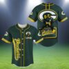 Deadpool Green Bay Packers Baseball Jersey Personalized 2 2