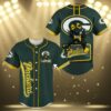 Deadpool Green Bay Packers Baseball Jersey Personalized 3 3