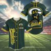 Deadpool Green Bay Packers Baseball Jersey Personalized 4 4