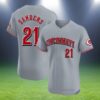 Deion Sanders Cincinnati Reds Jersey Mens 2 2