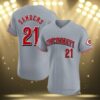 Deion Sanders Cincinnati Reds Jersey Mens 3 3