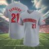 Deion Sanders Cincinnati Reds Jersey Mens 4 4