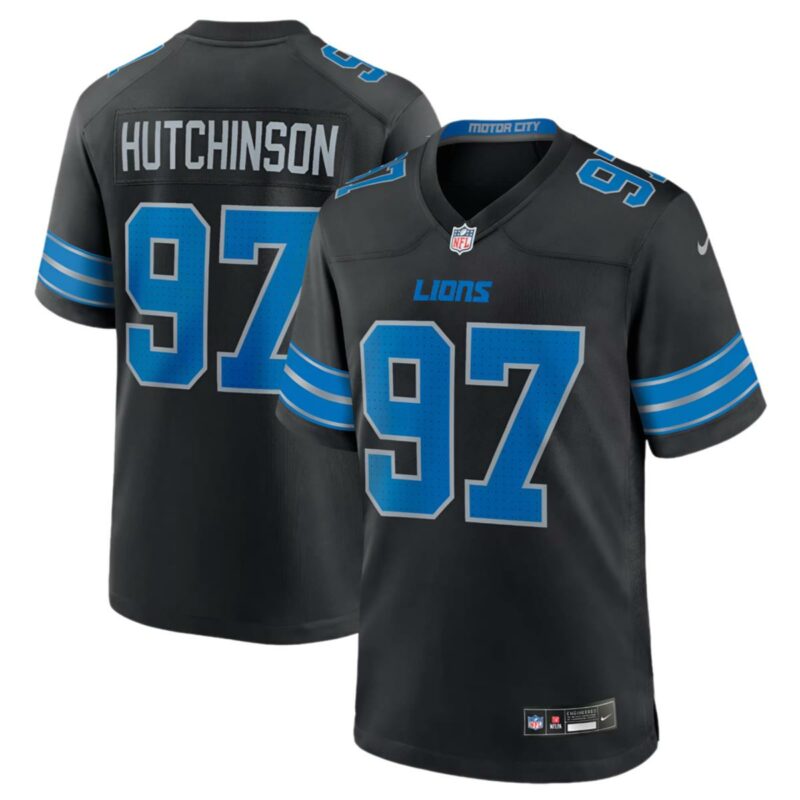 Detroit Lions Hutchinson Jersey 2nd Alternate 1 1