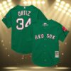 Green Red Sox Jersey Ortiz 3 3