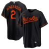 Gunnar Henderson Orioles Jersey Black 1 1