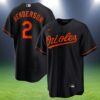 Gunnar Henderson Orioles Jersey Black 2 2