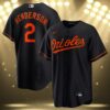 Gunnar Henderson Orioles Jersey Black 3 3