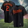 Gunnar Henderson Orioles Jersey Black 4 4