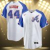 Hank Aaron Atlanta Braves Jersey 3 3