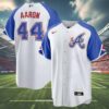 Hank Aaron Atlanta Braves Jersey 4 4