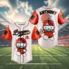 Hello Kitty Cleveland Browns Baseball Jerseys 4 4