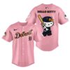 Hello Kitty Detroit Tigers Pink Jersey Baseball 1 1