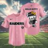 Hello Kitty Pink Raiders Jersey 4 4