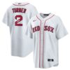 Justin Turner Red Sox Jersey White 1 1