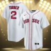 Justin Turner Red Sox Jersey White 3 3