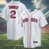 Justin Turner Red Sox Jersey White 4 4