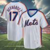 MLB Keith Hernandez Mets Jersey 4 4