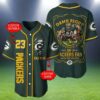 Mascot Damn Right Green Bay Packers Baseball Jersey 2 2