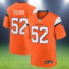 Mens Denver Broncos Pro Standard Orange Frozen Single Jersey T Shirt 2 2