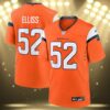 Mens Denver Broncos Pro Standard Orange Frozen Single Jersey T Shirt 3 3