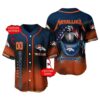 Metallica Denver Broncos Personalized Jersey Baseball 1 1