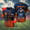 Metallica Denver Broncos Personalized Jersey Baseball 4 4