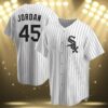 Michael Jordan White Sox Jersey 3 3