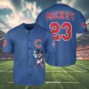 Mickey Mouse Chicago Cubs Baseball Jersey 4 4