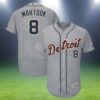 Mikie Mahtook Majestic Detroit Tigers Jersey 2 2