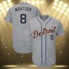 Mikie Mahtook Majestic Detroit Tigers Jersey 3 3