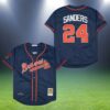 Mitchell And Ness Deion Sanders Braves Jersey 2 2