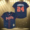 Mitchell And Ness Deion Sanders Braves Jersey 3 3