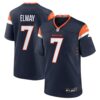 NFL Denver Broncos John Elway Jersey Navy 1 1