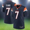 NFL Denver Broncos John Elway Jersey Navy 2 2